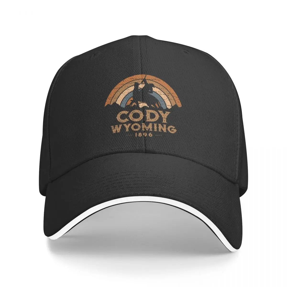 Ковбойская кепка Cody Wyoming в стиле ретро с Диким Западом, бейсбольная кепка, модная военная кепка, мужские шляпы для женщин, мужские . ' - ' . 0