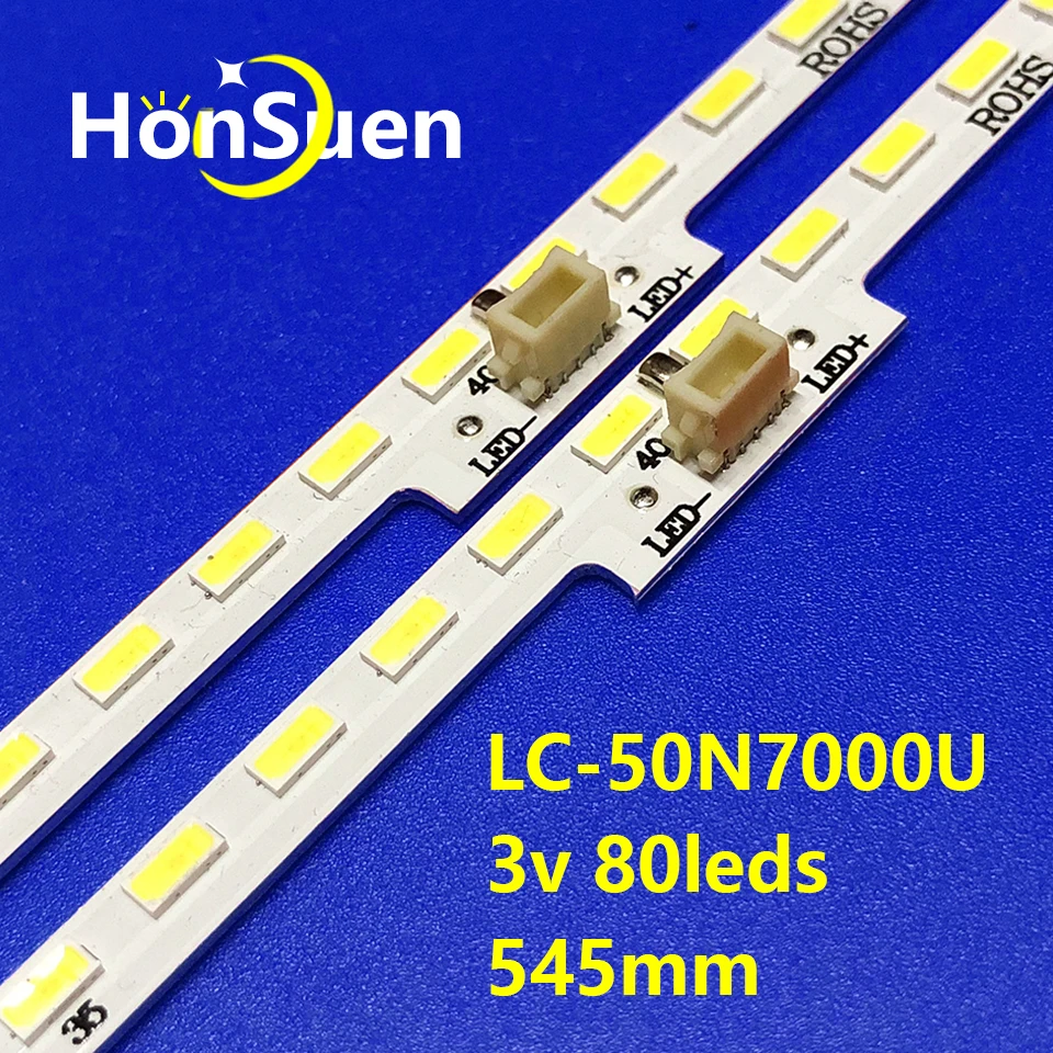 Светодиодная лента подсветки 80 ламп для HE500IU-B51 RSAG7.820.6412 LC-50N7000U LED50K5500US LED50EC660US T500QVN02.0 . ' - ' . 0