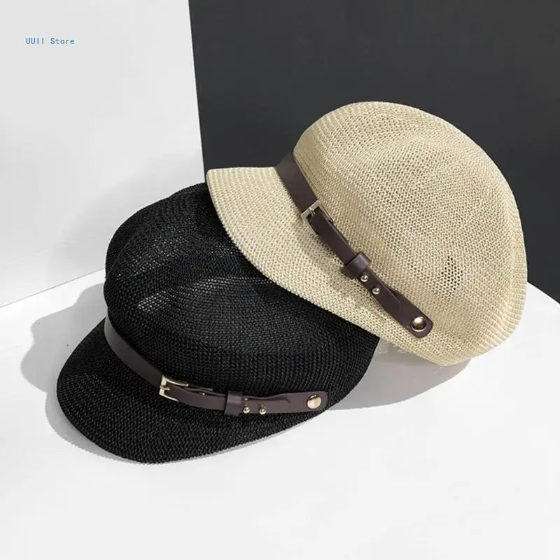 Мужская шляпа таксиста с простым ремнем, кепка старушки, кепка маляра для женщин и мужчин . ' - ' . 1