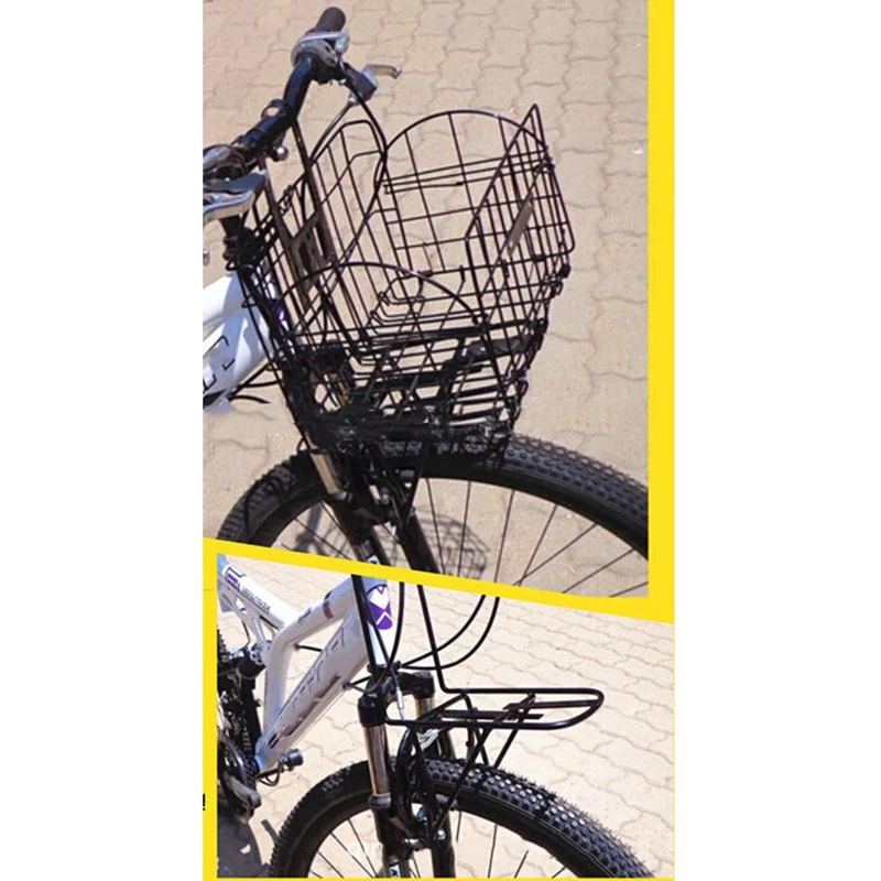 Передняя багажная полка велосипеда Передняя стойка велосипеда Багажник для велосипеда Корзина для хранения Велосипеда Подставка для велосипеда . ' - ' . 1