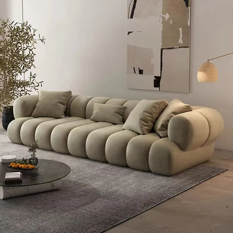 Угловой диван для гостиной с секцией пола Современный Дизайнерский Европейский Диван Для Гостиной . ' - ' . 1