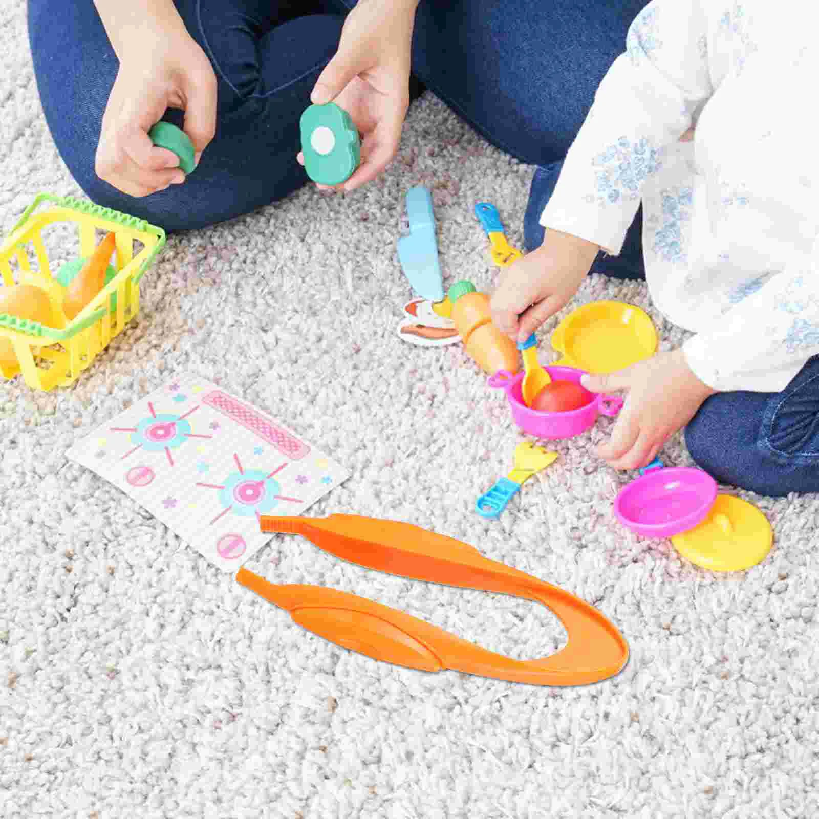 Детские игрушки Пластиковые пинцеты для раннего образования Учебные пособия Детские эксперименты Пинцеты Наука для малышей . ' - ' . 2