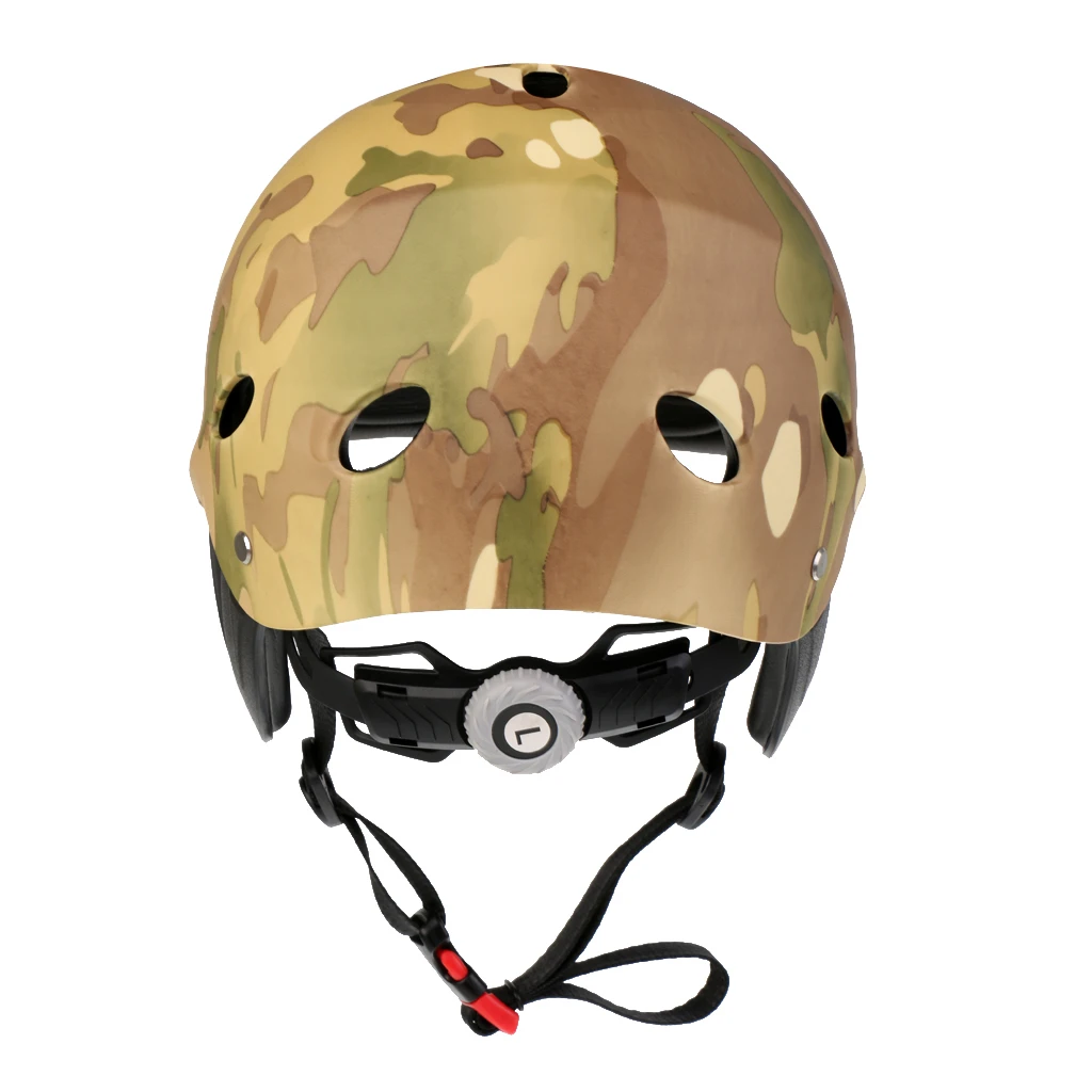 Защитный шлем для водных видов спорта для взрослых и детей, каяк, каноэ, жесткая кепка, Армейский зеленый камуфляж . ' - ' . 2