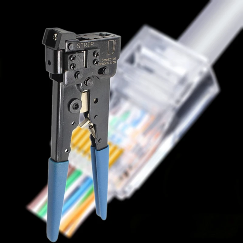 3X для RJ45 8P8C 8P LAN Ethernet Сетевой кабель Шнур Щипцы Обжимной инструмент . ' - ' . 3
