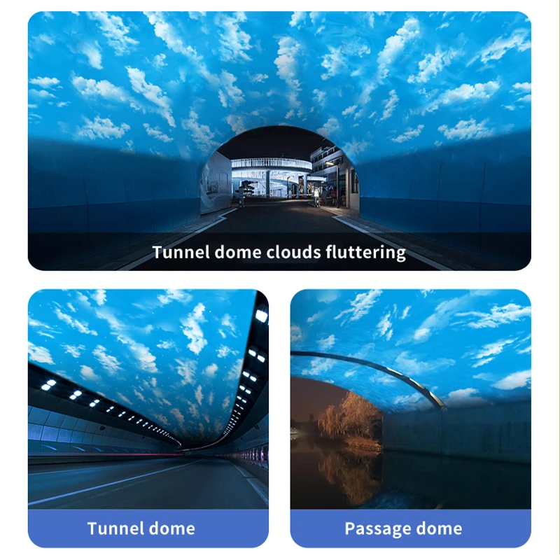 Голубое небо белое облако рекламный проекционный свет открытый парк наземная плавающая прогулочная карта креативный логотип gobo projector . ' - ' . 3