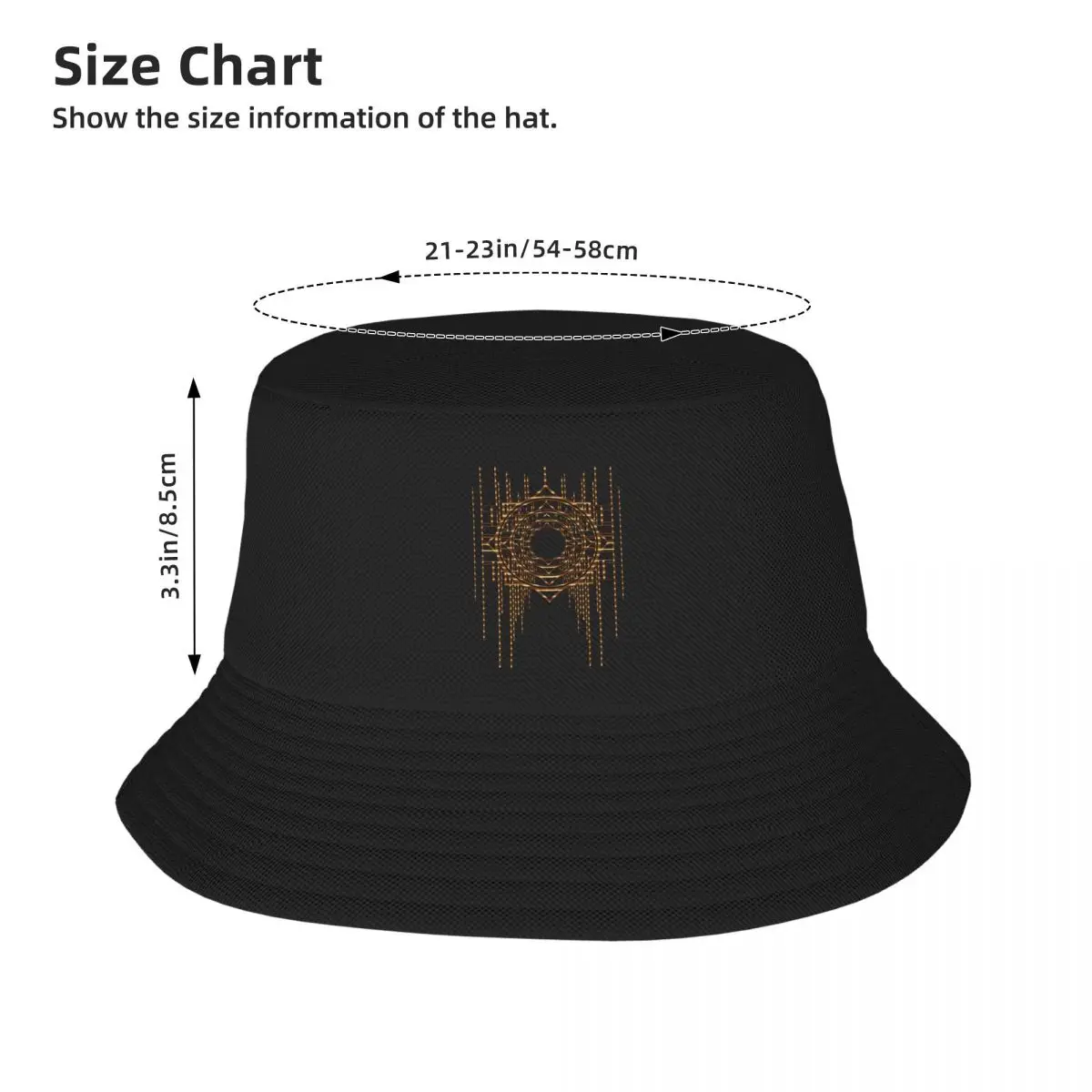Новый элегантный винтажный дизайн в стиле ар-деко на черном фоне с мерцающим золотом, панама, рыбацкие кепки, милая женская кепка для мужчин . ' - ' . 3