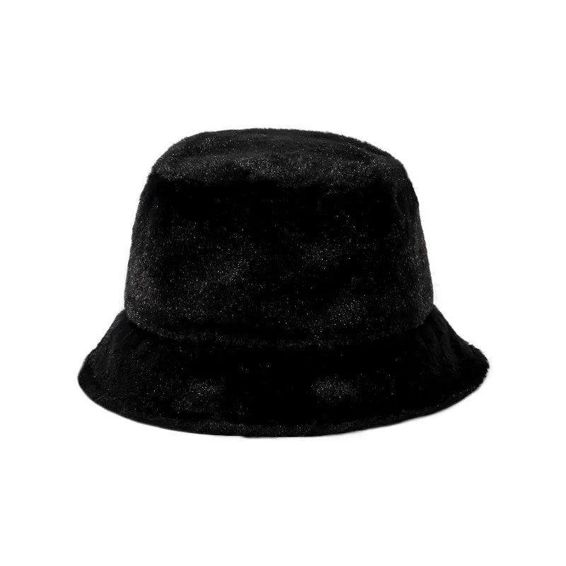 Осенне-зимняя новая шляпа, женская легкая пластина, Однотонная теплая Ветрозащитная утепленная рыбацкая шляпа с подкладкой . ' - ' . 3