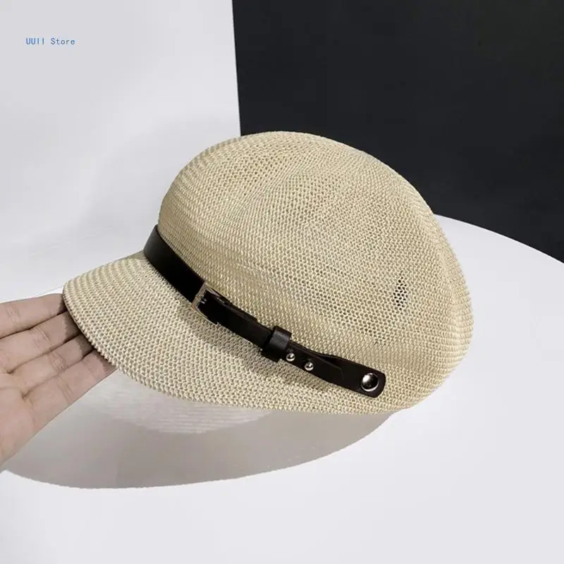 Мужская шляпа таксиста с простым ремнем, кепка старушки, кепка маляра для женщин и мужчин . ' - ' . 4