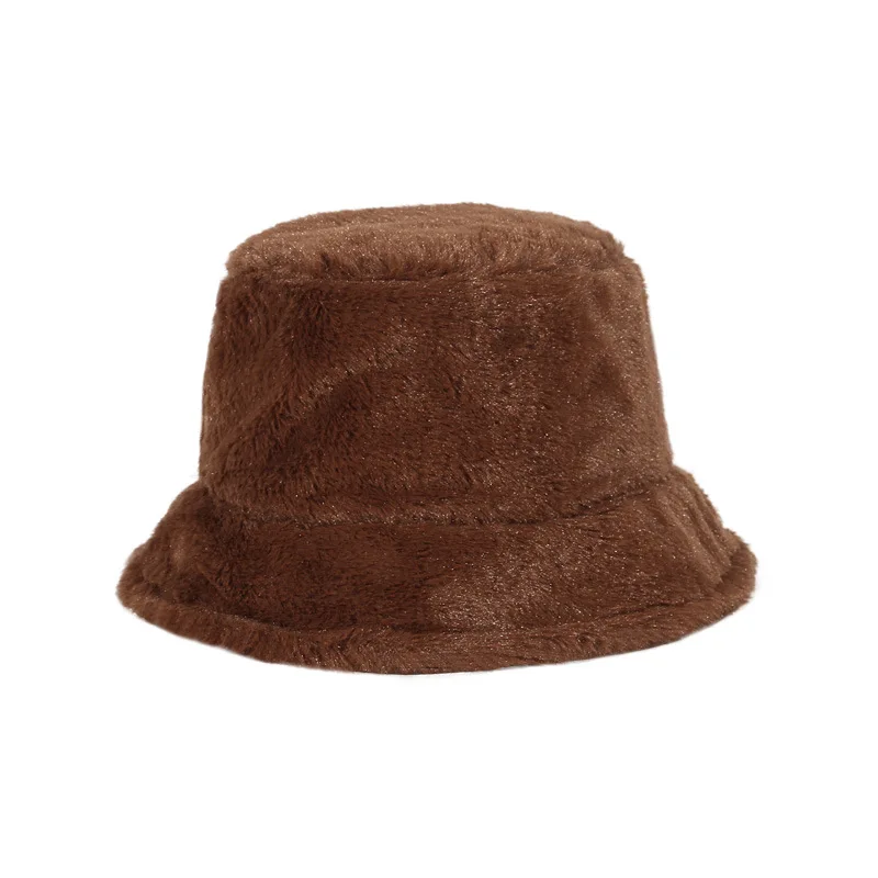 Осенне-зимняя новая шляпа, женская легкая пластина, Однотонная теплая Ветрозащитная утепленная рыбацкая шляпа с подкладкой . ' - ' . 4