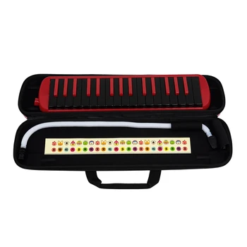 1 комплект 32-клавишной губной гармоники EVA Сумка для фортепиано Коробка для фортепиано для начинающих взрослых Обучающий музыкальный инструмент ABS + латунная дека
