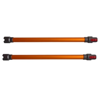 2 Быстросъемных жезла для моделей Dyson V7, V8, V10 и V11, Аккумуляторные пылесосы, запасные части, жезлы оранжевого цвета