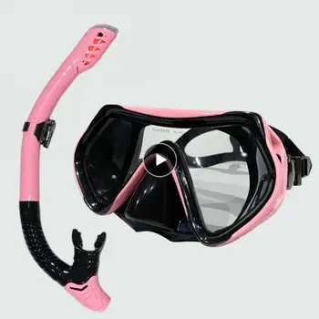 2021 НОВАЯ маска для подводного плавания с аквалангом, снаряжение для подводного плавания, набор трубок сухого типа, противотуманные очки, очки для глубокого погружения.