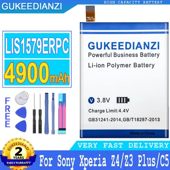 4900 мАч Аккумулятор GUKEEDIANZI LIS1579ERPC AGPB015-A001 Для Sony Xperia C5 Ultra/Dual E5506 E5553 E5533 E5563 Z3 Plus Z3 +/Двойной