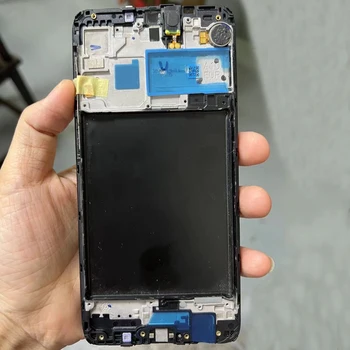 5 шт. Новый оригинальный корпус с двумя SIM-картами, средняя рамка, ЖК-панель, корпус для Samsung A10, средняя рамка телефона