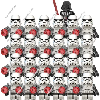 Hasbro 25шт Строительные блоки-клоны Troopers Wars Rex Строительные блоки-клоны Legion Force Элитный корпус Дарта Вейдера Детская Фигурка-игрушка
