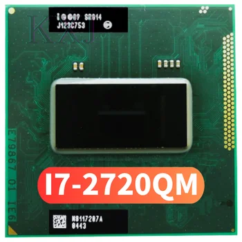 Intel Core i7-2720QM i7 2720QM SR014 с частотой 2,2 ГГц Используется Четырехъядерный восьмипоточный процессор CPU 6M 45W Socket G2 / rPGA988B
