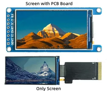 IPS 1,9-дюймовый 8PIN/30PIN HD TFT ЖК-дисплей Модуль экрана ST7789 Drive IC SPI/MCU 8-битный параллельный интерфейс 170 (RGB) * 320