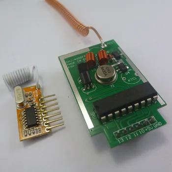 TB418*1 + TB416*1 433 МГц PT2262 PT2272 EV1527 Кодировщик Для Arduino Декодер RF Передатчик Приемник Link Kit