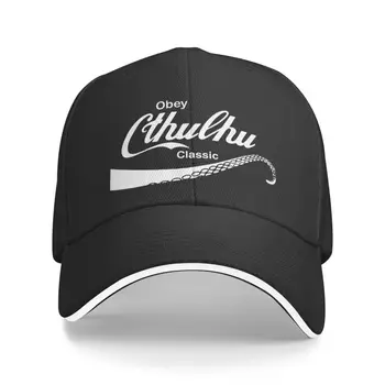 Бренд Call Of Cthulhu Забавная бейсболка для взрослых Унисекс Lovecraft Регулируемая шляпа для папы Мужчины Женщины Защита от солнца