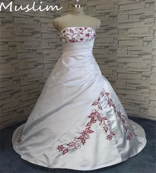 Винтажное свадебное платье с цветочной вышивкой 1920-х годов 2023, готическое сексуальное свадебное платье в стиле Кантри из атласа без бретелек, корсет трапециевидной формы, эстетичная невеста