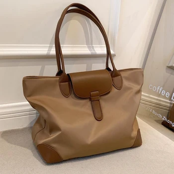 Водонепроницаемая рабочая сумка из ткани Оксфорд, женская офисная сумочка, большие кошельки для покупателей, женские сумки через плечо, большие
