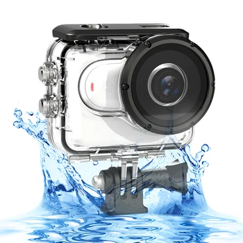Водонепроницаемый корпус для камеры Insta360 GO 3 Чехол для дайвинга Корпус для подводного плавания Защитный чехол Аксессуары для камеры