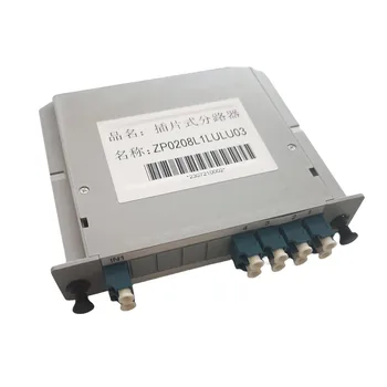 Кассетная плата 2X8 LGX Box для установки модуля разветвления ПЛК LC / UPC 2 * 8, Оптоволоконный соединитель с 8 портами