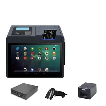 Мини-кассовые системы Z100 Android 11, Pos-планшет, NFC-банкомат в супермаркете, все в одном Pos-терминале