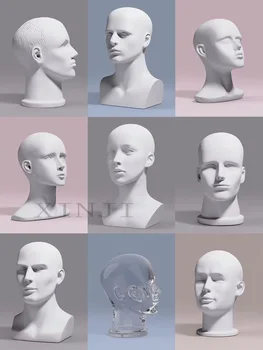 Модная модель головы манекена для раскладки