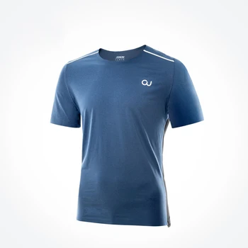 Мужская быстросохнущая бесшовная сверхлегкая футболка AONIJIE для бега на открытом воздухе с короткими рукавами для профессиональных марафонских тренировок.