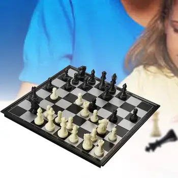 Набор для игры в шахматы, обучающая классическая стратегическая игра для игровых поездок, фестиваля кемпинга
