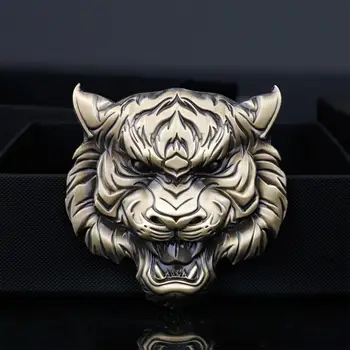 Наклейка Tiger Decal Металлическая Декоративная для Дверей Кузова Сбоку Внедорожника