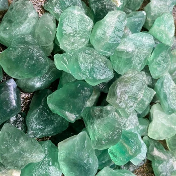Настоящие кристаллы зеленого флюорита Камни для исцеления сердечной Чакры Натуральный камень Оптом 500 г Камень для домашнего декора Бесплатная Доставка