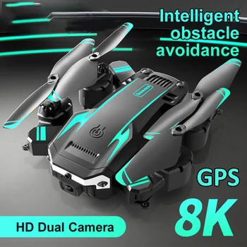 Новый беспилотный летательный аппарат G6 8K 5G Профессиональная HD-камера для фотосъемки с вертолета, Профессиональный складной квадрокоптер UVA 5000M