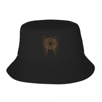 Новый элегантный винтажный дизайн в стиле ар-деко на черном фоне с мерцающим золотом, панама, рыбацкие кепки, милая женская кепка для мужчин