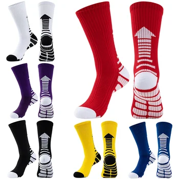 Носки компрессионные мужские Новые и женские Спортивные носки Баскетбольные велосипедные 10 цветов