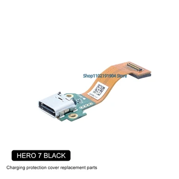Оригинальная плата подключения порта USB для зарядки и синхронизации данных для ремонта камеры Gopro Hero 7 Black