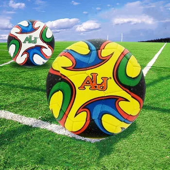 Официальный футбольный мяч для взрослых Size5 PU, сшитый машиной, Взрывозащищенный Тренировочный Футбольный мяч, Водонепроницаемый, Не допускающий утечки, Прокручивающий Футбольный мяч