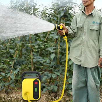 Перезаряжаемый водяной насос мощностью 250 Вт, машина для полива овощей 220 В, Электрический полив сельскохозяйственных овощных полей, Мелкая Бытовая техника