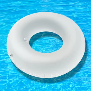 Плавающее кольцо со светодиодной подсветкой, креативный надувной бассейн из ПВХ, Портативное легкое оборудование для плавания на летней пляжной вечеринке