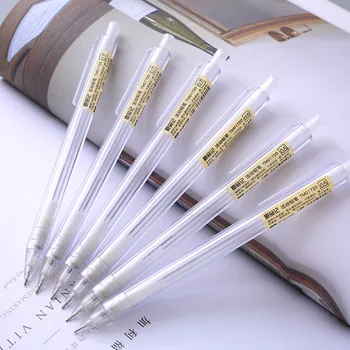 Прозрачный автоматический карандаш для студентов, матовый карандаш, принадлежности для студентов