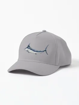 Синяя кепка Marlin (Makaira nigricans), металлическая шляпа-слизнек, omori call at night rufus