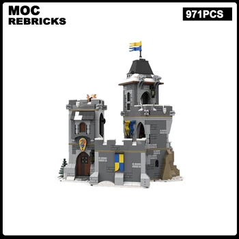 Средневековый Замок Серии Dragon's Nest MOC Северная Башня Строительные Блоки Модель Технические Кирпичи Сборка Игрушки Подарки Для Детей
