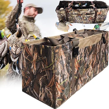 Сумка-приманка для охоты, 12 слотов, сумка-приманка для утки, сумка-приманка для гуся, охотничье снаряжение, сумка для охоты на уток с водоплавающей птицей, охотничьи инструменты