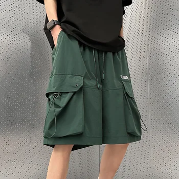 Уличная одежда в японском стиле ip op, Широкие брюки Caro, Новые Летние мужские плавки большого размера