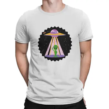 Футболка из полиэстера в стиле UFO, удобная футболка в стиле хип-хоп.