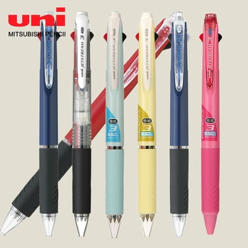 Шариковая ручка UNI SXE3-400 Многофункциональная масляная ручка Jetstream Medium 0,5 / 0,38 мм, аксессуары для бизнеса и офиса, канцелярские принадлежности